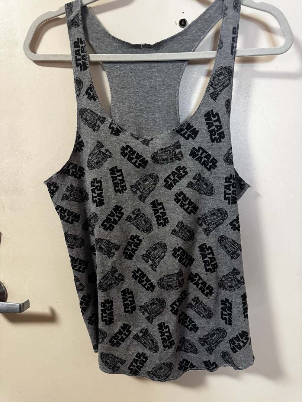 Star Wars Classic Characters Graphic Racerback Tank ReversibleTop - Picture 4 of 6